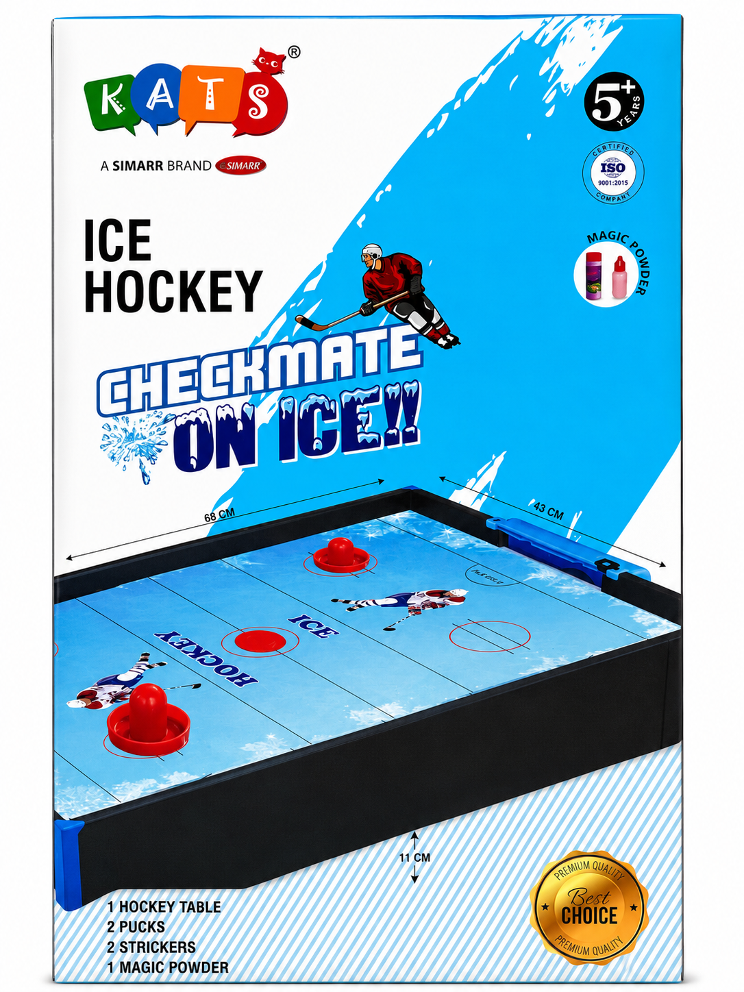 Ice Hockey Table Game | Tabletop Shooting Hockey Game for Kids
