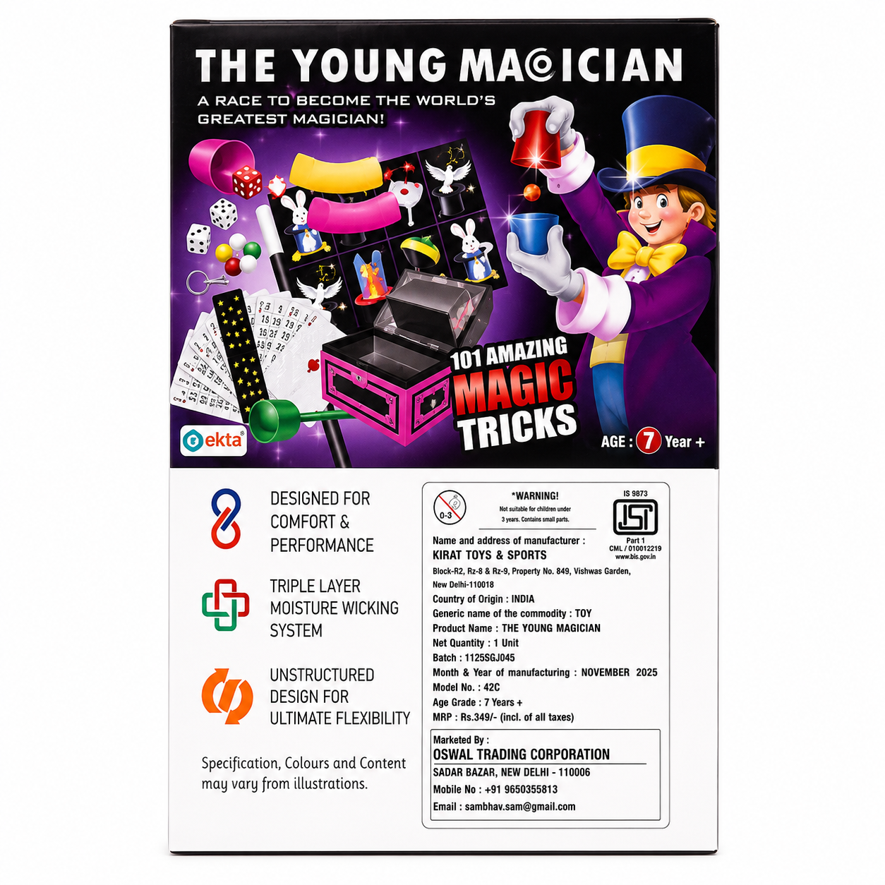 The Young Magician Magic Tricks Kit | Beginner Magic Set for Kids