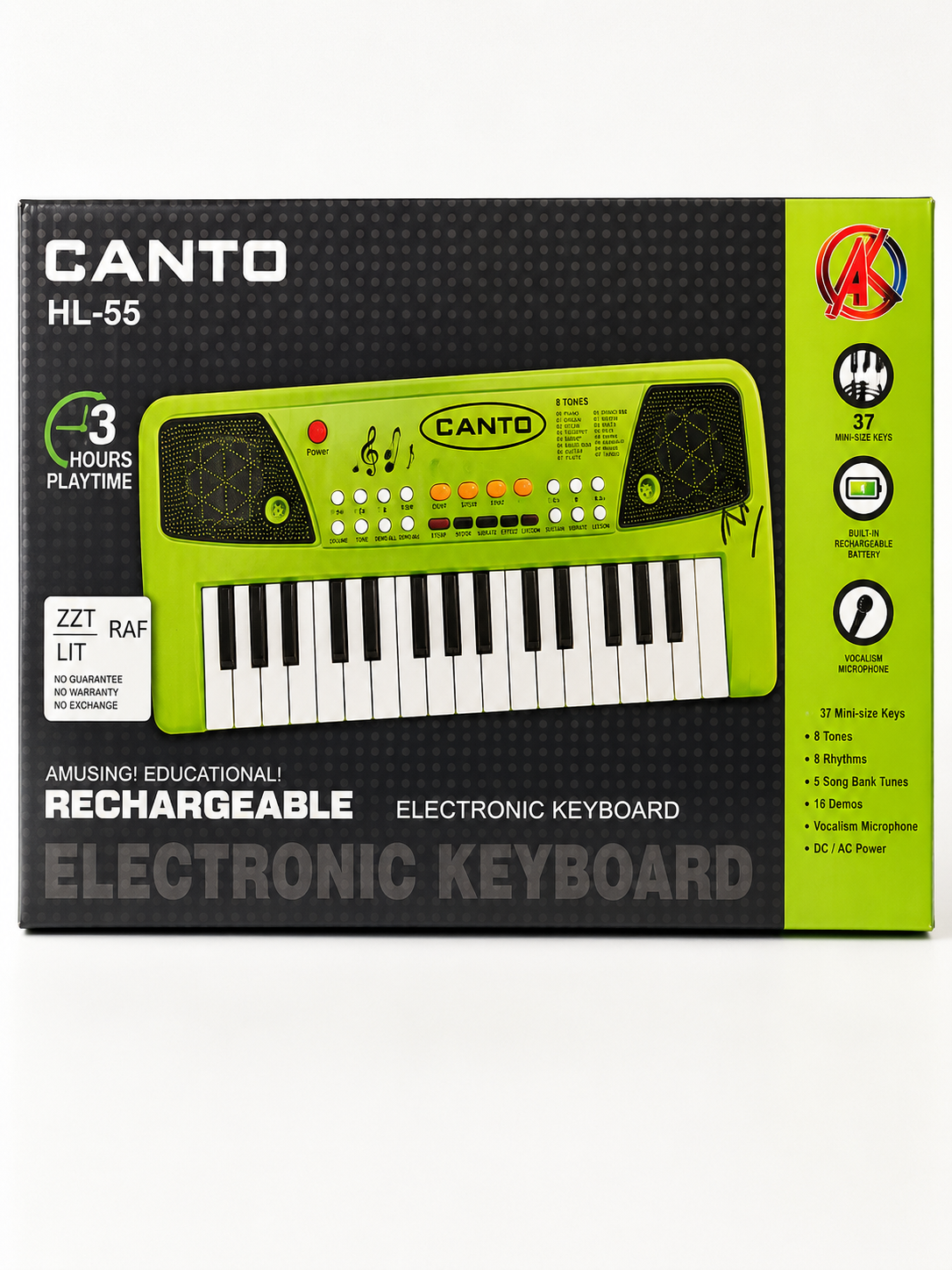 Canto Piano Electronic Musical Keyboard for Kids | Light & Sound Music Toy