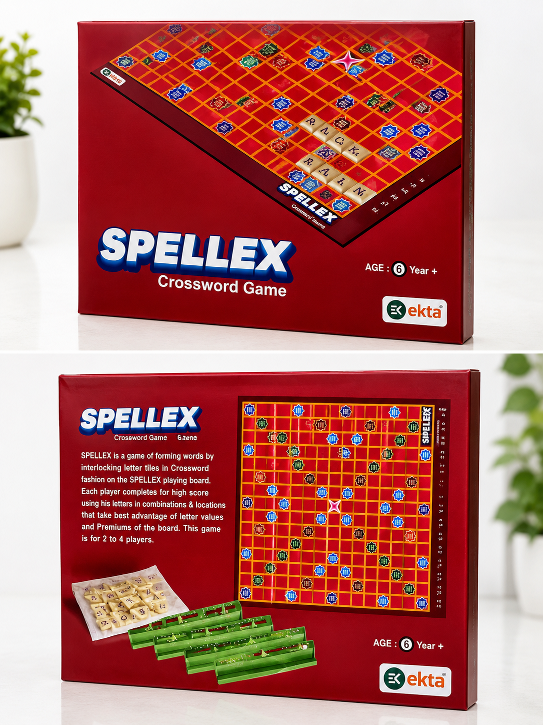 Spellex Crossword Board Game | Vocabulary & Spelling Builder for Kids 8+