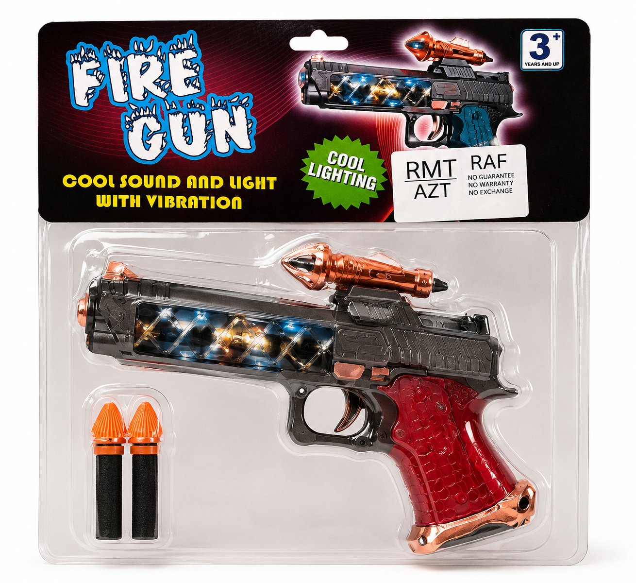 Fire Truck Toy Gun | Light & Sound Water Shooter for Kids