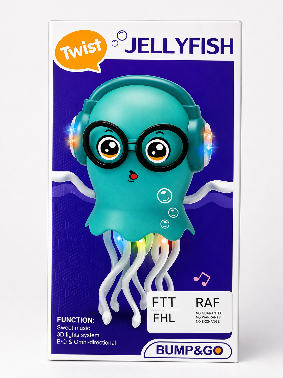 Jelly Fish Novelty Toy | Glowing Sensory Toy for Kids