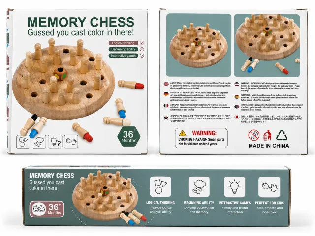 Memory Cheese Board Game | Concentration & Matching Game for Kids