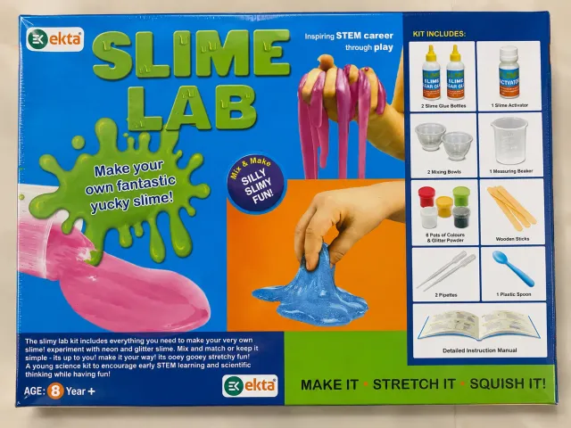 Slime Lab DIY Slime Kit | Stretch, Squish & Create Sensory Play