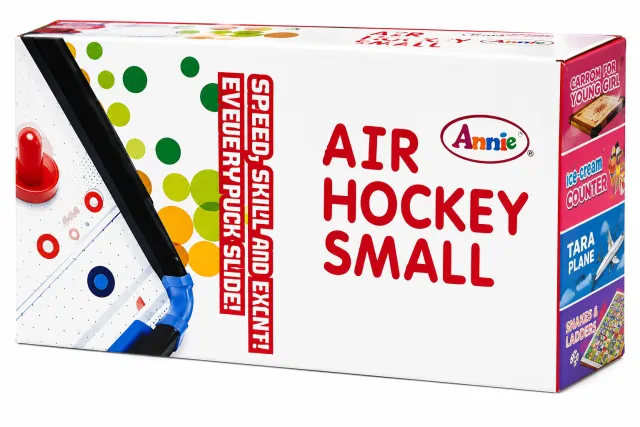 Mini Air Hockey Table Game | Tabletop Air Hockey Set for Kids & Families