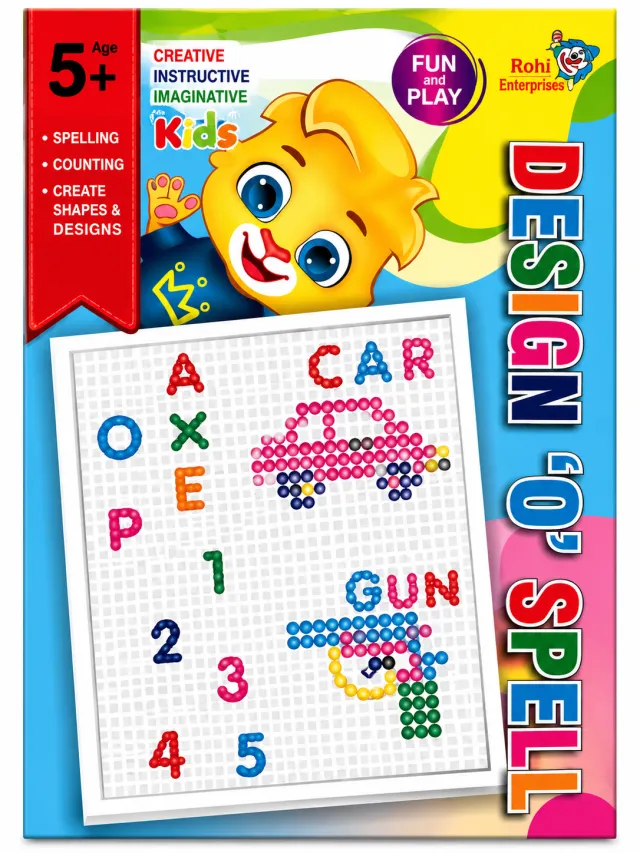 Design-O-Spell Alphabet Learning Game | Spelling & Creativity Toy